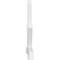 Ekena Millwork Alberta Architectural Grade PVC Gable Bracket, 84"W x 56"H x 4"D x 6"F, 16/12 Pitch GBP084X56X0406ALB00 - alternate 5